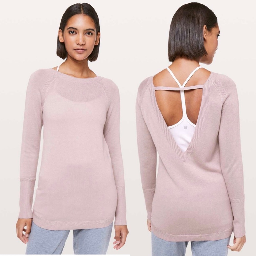Lululemon Unity Drop Back Sweater